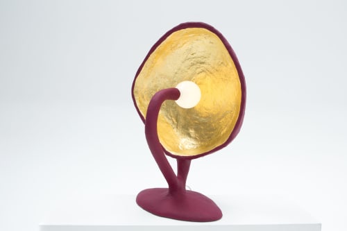Playful Red Table Lamp - IC 3 by Studio Josha | Lamps by Studio J
