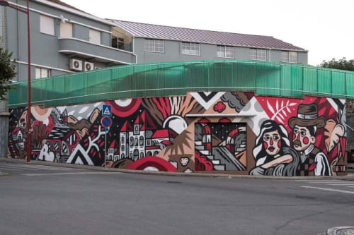 Big Wall Mural | Street Murals by THE CAVER