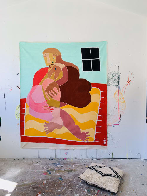 A Window To My Soul | Oil And Acrylic Painting in Paintings by Tori Swanson