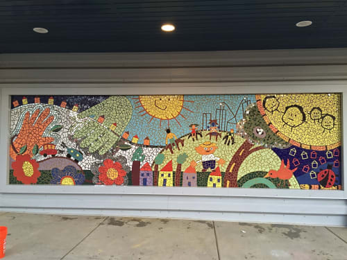 Primary Adventures | Public Mosaics by Juan-Carlos Perez | Christopher House in Chicago