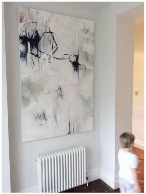 Abstract Painting | Paintings by Oliver Hilton | Private Residence, Hemingford in Hemingford Grey