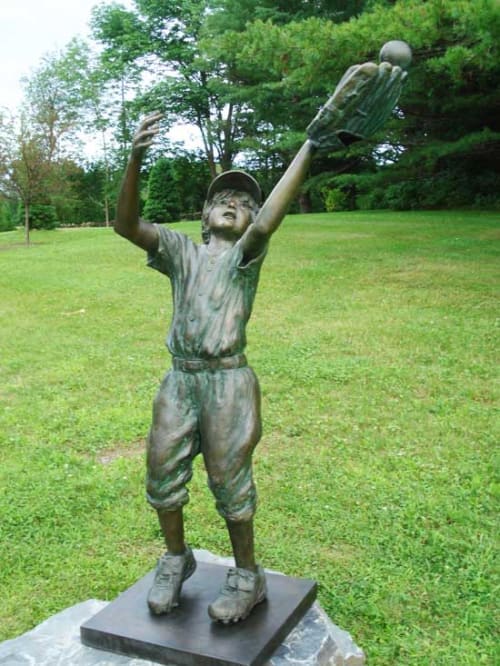 “The Catch” | Public Sculptures by Gwen Marcus | Eldredge Park in Orleans