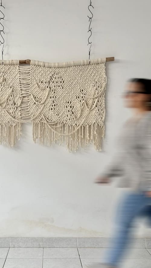 Hope 003 | Macrame Wall Hanging in Wall Hangings by Ana Salazar Atelier