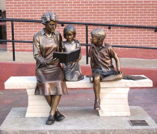 Sowing Seeds | Public Sculptures by Sutton Betti | Mountain View Presbyterian Church in Loveland