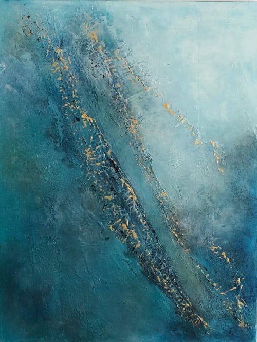Peace. SOLD | Oil And Acrylic Painting in Paintings by Margaret Alice Høiesen | Private Residence, Tananger Norway in Tananger