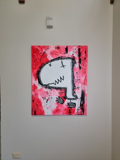 RAWR XD | Oil And Acrylic Painting in Paintings by B4mble