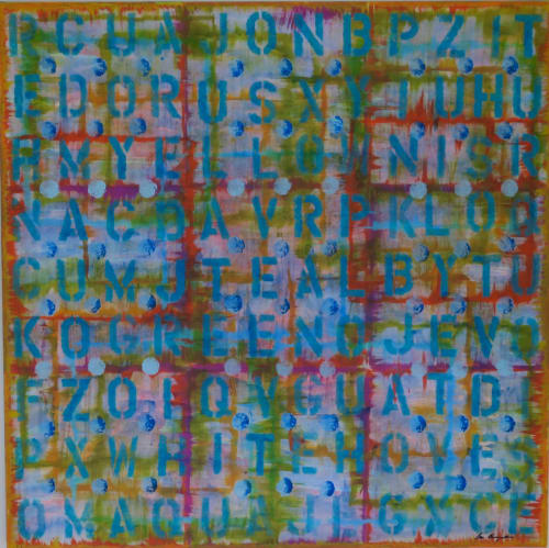 Find The Words | Paintings by Chris Baumgartner-artist
