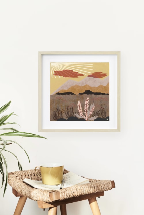 Mesa - Landscape Print | Paintings by Birdsong Prints
