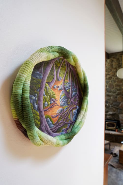 Forest Walk | Wall Hangings by Demi Kahn Art