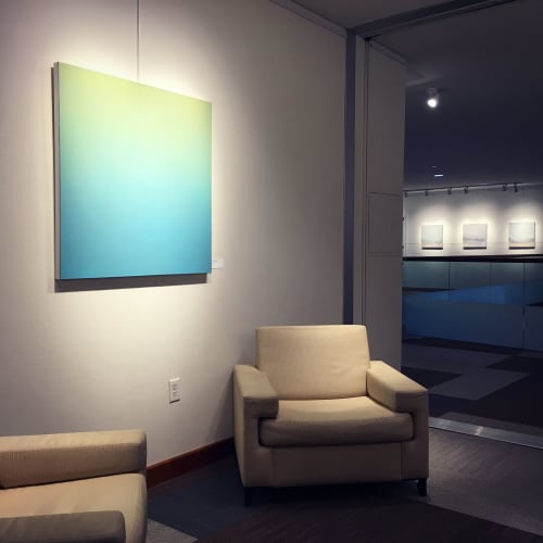 Solitude Series (Silent Search - No. 72) | Paintings by Lindsy Halleckson | Bloomington Center for the Arts in Bloomington