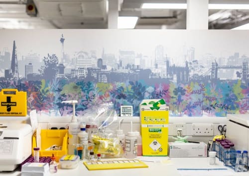 “HCA Laboratories” Project | Art & Wall Decor by Helen Bridges | HCA Healthcare UK in London