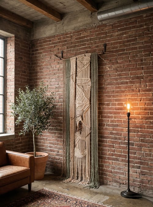 Permeable Surface | Wall Hangings by Gabriela Lupescu