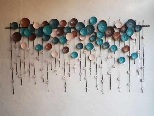Ocean -  Abstract Metal Wall Art Sculpture | Wall Sculpture in Wall Hangings by Sarmal Design