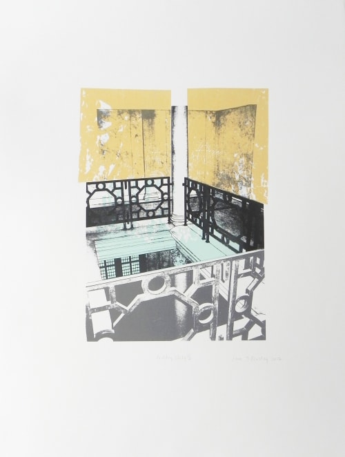 Poultry Study II Print from The Ned series | Paintings by Sara J Beazley | The Ned in London