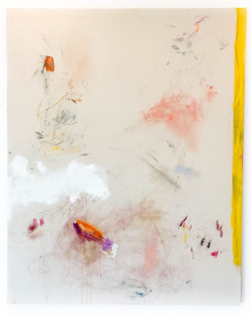 Mending I | Mixed Media in Paintings by El Løvaas