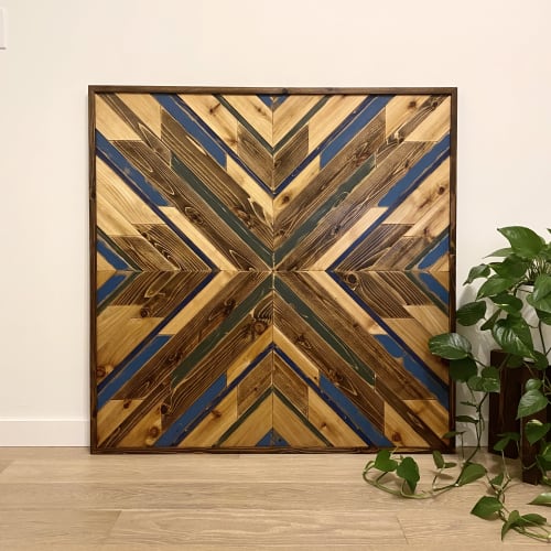 Geometric Wood Art | Wall Hangings by Crate No. 8 Co.