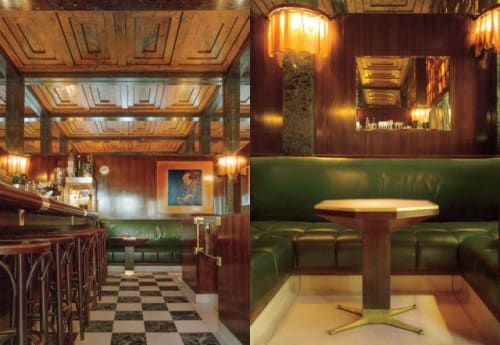 Adolf Loos  Loos American Bar | Tables by Woka Lamps Vienna | Loos American Bar in Wien