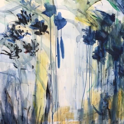 Depth is on the Surface | Mixed Media by Caroline Wright | Caroline Wright Art in Austin