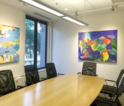 Green Crab | Paintings by Nedret Andre | Aureus Asset Management in Boston