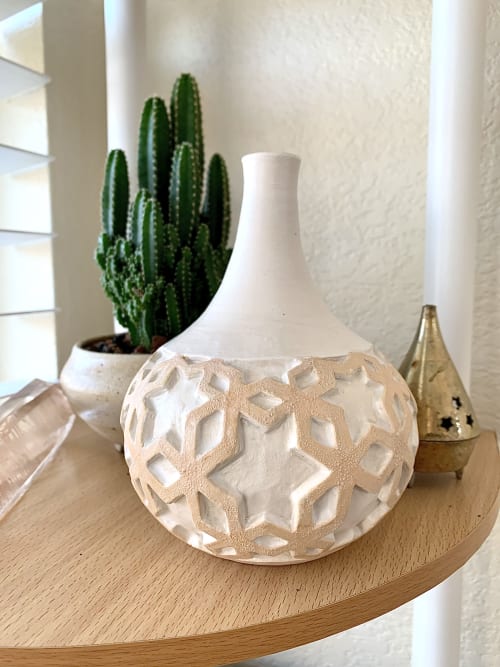 Tessellation Bottle | Vases & Vessels by Ceewave