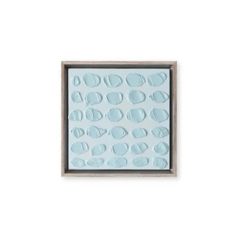 Turchese Perla II | Mixed Media by Kim Fonder