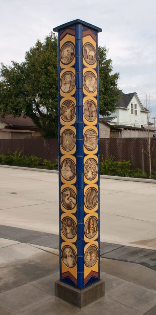 Yamhill County Panorama | Public Sculptures by Gregory Fields