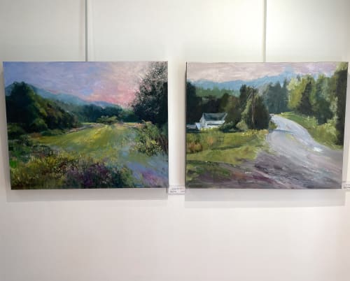 Mountain High, Valley Low | Paintings by Julia Lawing Fine Art | Goodyear Cottage in Jekyll Island