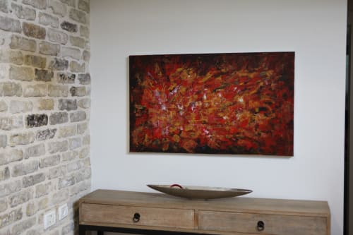 Desire | Paintings by Ofer Hod | Private Residence in Modi'in-Maccabim-Re'ut