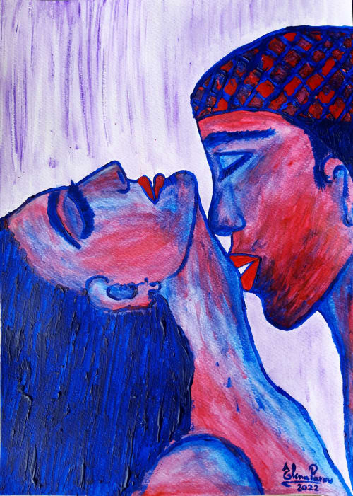 Colores de sensualidad 16 | Oil And Acrylic Painting in Paintings by Elena Parau