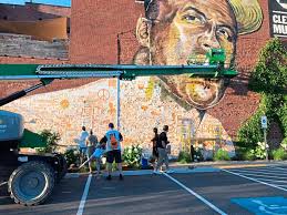 Clemente Museum Mural | Murals by kyle Holbrook | The Clemente Museum in Pittsburgh
