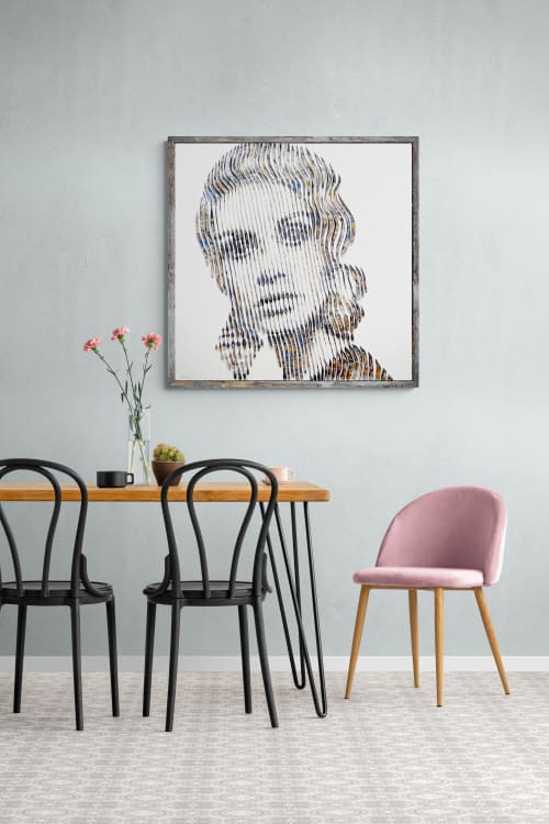 TWIGGY L'INOUBLIABLE | Paintings by Virginie SCHROEDER
