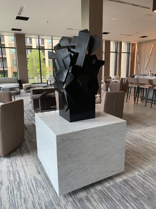 Black Quartz | Sculptures by Chloe Hedden | AC Hotel by Marriott Dallas Frisco in Frisco