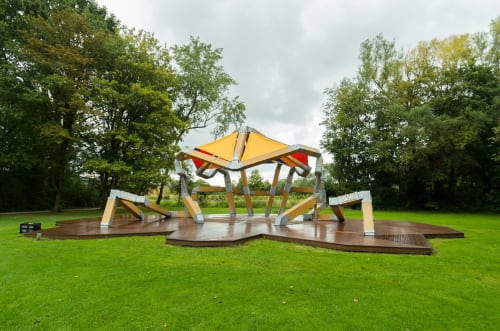 REKAMKEIZUM | Public Sculptures by STUDIO NICK ERVINCK | Château Bel-Air in Willebroek