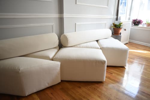 Tangram Sofa | Couches & Sofas by Hannah Fink | Private Residence in Brooklyn