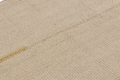 Rug & Kilim’s Accent Kilim with Textural Cream-White | Rugs by Rug a