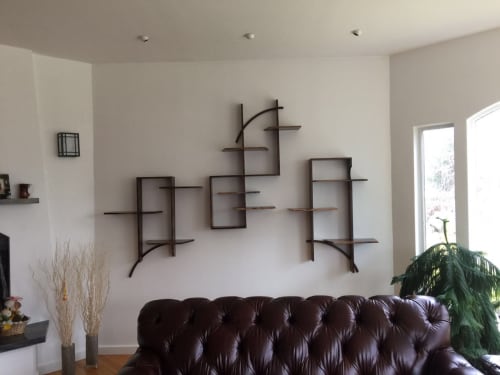 Cahn Shelf | Furniture by Austin Heitzman Furniture
