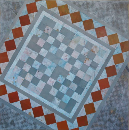 Roman II | Mixed Media by Marie Bourget