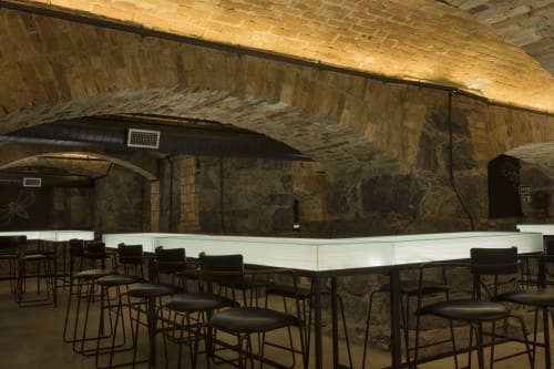Bar dos Arcos, Bars, Interior Design