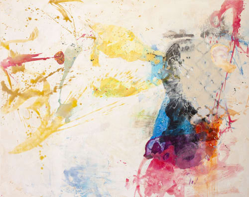 Abstract Original Painting "I want to break free" | Paintings by Carolina Alotus