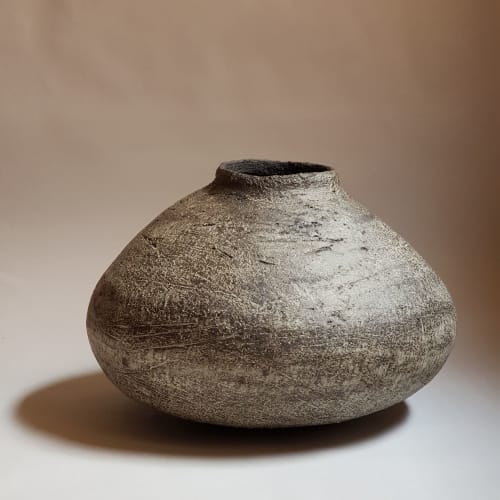 Volcanic Bowl | Ceramic Plates by Elena Vasilantonaki
