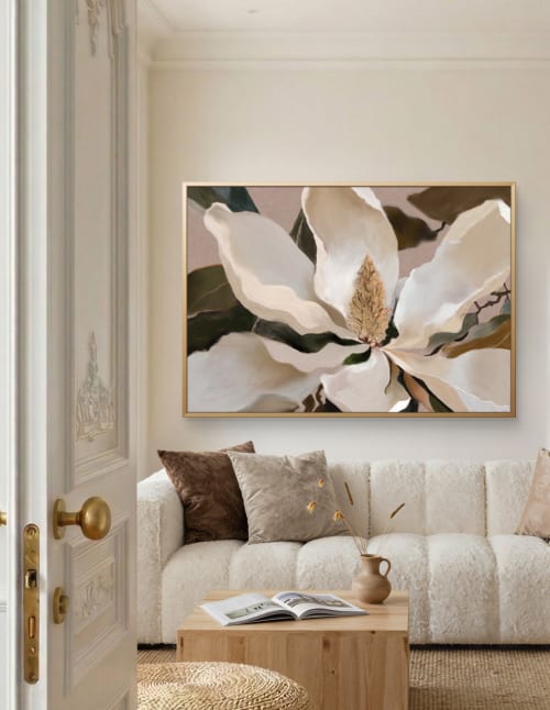 Magnolia Bloom | Art & Wall Decor by Sarah Butcher Art