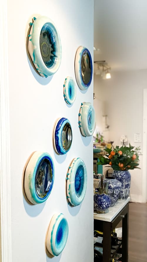 Wallscape Works, ceramic portal piece | Wall Hangings by Le Lef