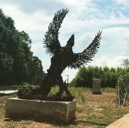 Phoenix: Atlanta’s Railroad Rebirth | Public Sculptures by AP Fine Arts | Atlanta BeltLine in Atlanta