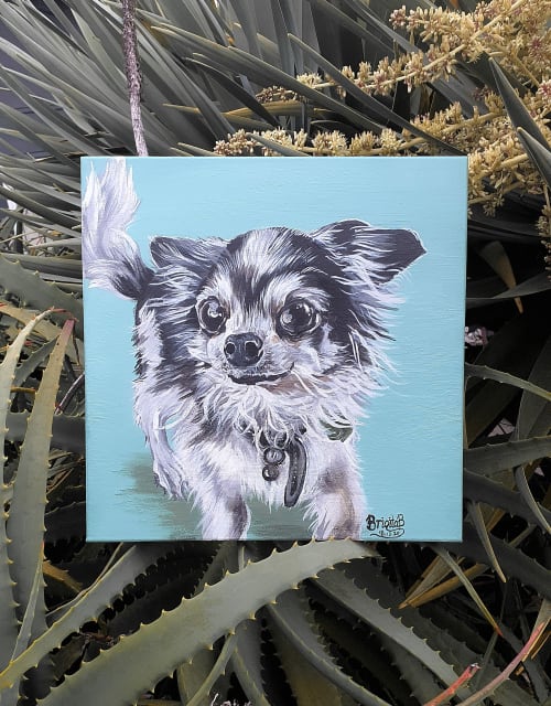 Dog portrait 4 | Paintings by Manabell