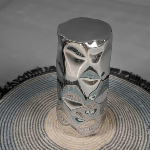 Steel Drinks Side Table — Tronco by Nitush Aroosh | Tables by Nitush Aroosh