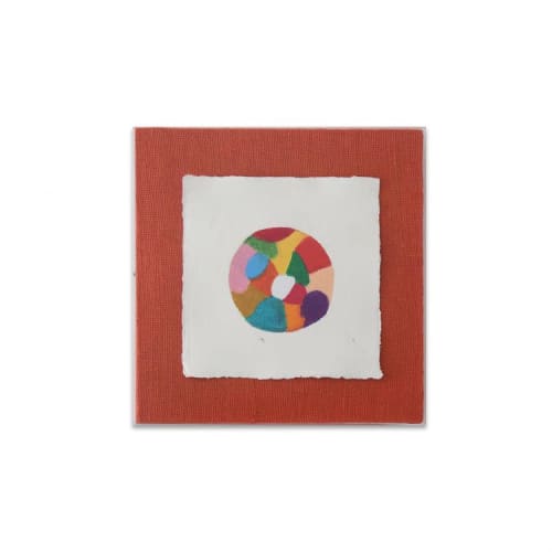 Enso Series II | Mixed Media by Kim Fonder