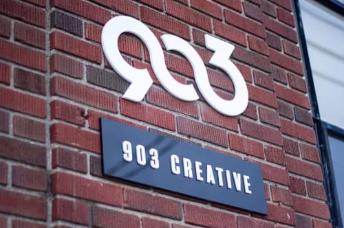 903 Creative Logo | Signage by Kugo Laser LLC | 903 Creative, LLC in Richmond