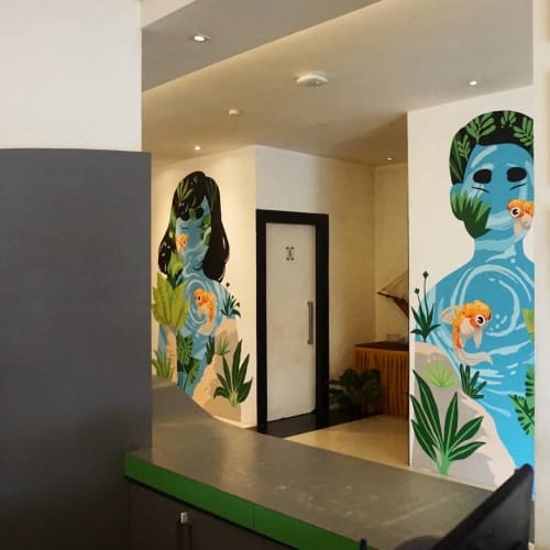 Arbor Biz Hotel Mural | Murals by Hujan Buatan