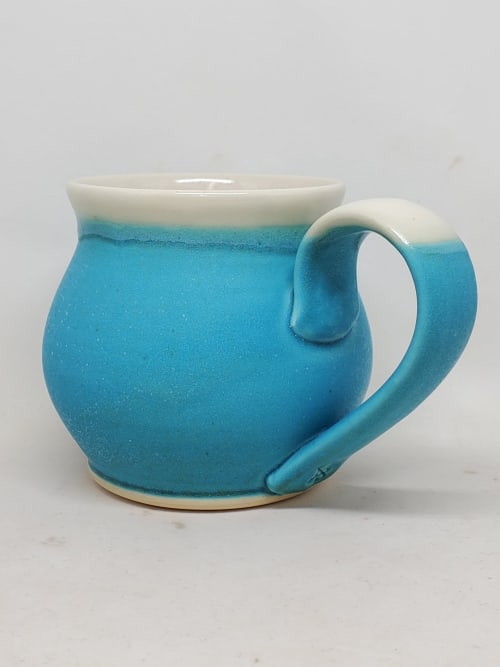 Turquoise mug | Cups by Penny Lane Pottery