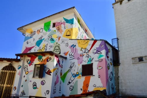 Spaceship | Street Murals by Matlakas